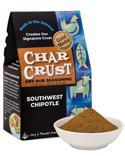 Miniatura 19 de Char Crust Dry-Rub Seasonings Java Coffee Rub Condimentos todo en uno Perfecto para carne de res, cerdo y cordero Costra distintiva que sella