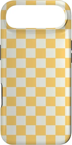 Miniatura 26 de Funda con patrón clásico de cuadros amarillo para iPhone 11