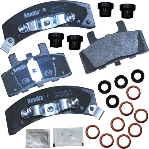 Miniatura 460 de Pastillas de freno delanteras cerámicas Bendix Priority1 CFC2302 para Hyundai Elantra 2021, Sonata 2022-2020, Kia K5 2023-2021