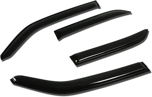 Miniatura 29 de Dodge Grand Caravan / Chrysler Town & Country protector deflector de lluvia, parasol para pegar en el vidrio, 2 unidades.
