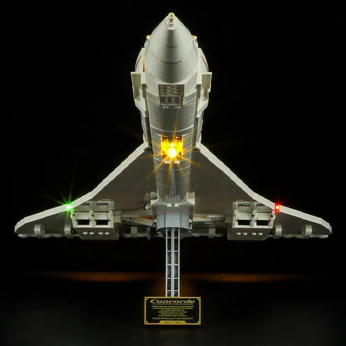 Miniatura 4 de Kit de iluminación Briksmax para Concorde – Compatible con Lego 10318 – No incluye juego de Lego