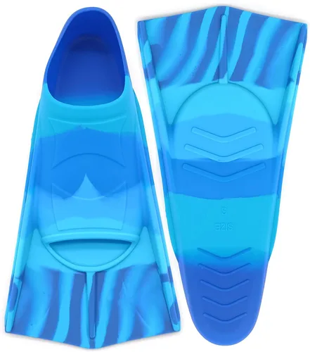 Miniatura 106 de Gugmoy Kids Swim Fins,Comfortable Silicone Flippers for Swimming and Diving,Size Suitable Beginners Kids Girls Boys Adults