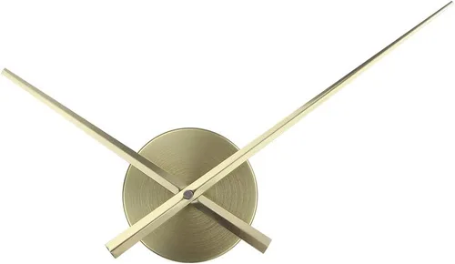 Miniatura 8 de Timelike - Agujas de reloj 3D grandes para bricolaje, reloj de pared con mecanismo de cuarzo, accesorios de arte decorativo (negro)