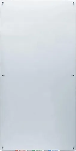 Miniatura 2 de Pizarra de vidrio blanco y esmerilado no magnético