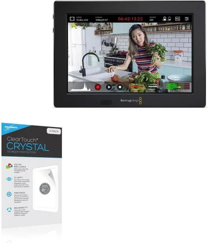 Miniatura 10 de BoxWave Protector de pantalla compatible con Blackmagic Video Assist 7 3G – ClearTouch Anti-Glare (2 unidades), antihuellas mate