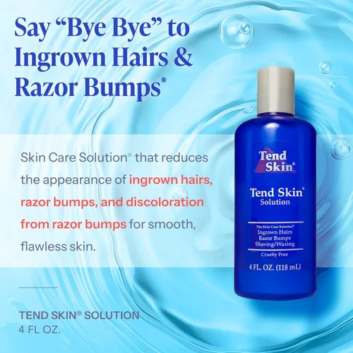 Miniatura 2 de Solución Tend Skin para cortes antiestéticos, pelos encarnados y quemaduras de afeitado, Tónico post-afeitado y depilación para hombres y mujeres