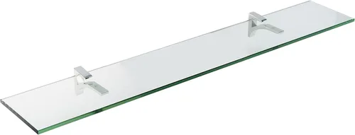 Spancraft Glass C-4.75x12-Estante de vidrio Cardinal cromado, cromado, 4.75" x 12"