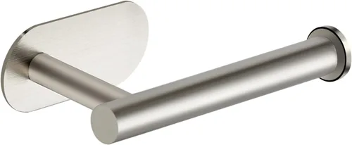 Paquete de 2 soportes adhesivos para rollos de papel higiénico - Acero inoxidable SUS304 níquel cepillado, soporte para papel higiénico a prueba de