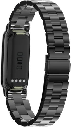 Miniatura 3 de Correa de reloj de metal compatible con Fitbit Inspire 3 de acero inoxidable, repuesto para reloj inteligente Inspire3, accesorio para mujeres