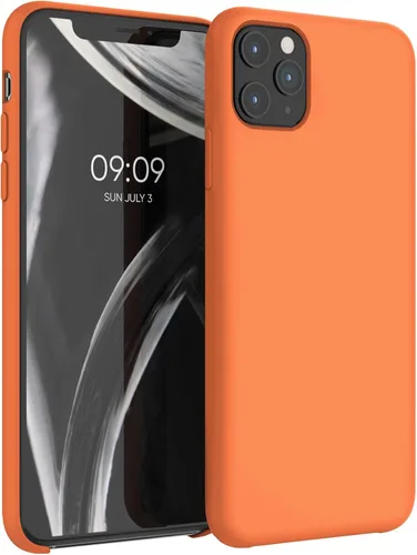 Miniatura 10 de kwmobile - Carcasa de silicona de poliuretano termoplástico (TPU) compatible con Apple iPhone 11 Pro Max, funda protectora suave y flexible de hule