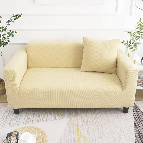 Miniatura 13 de Konsilsa Funda elástica para sofá, funda elástica para sofá de 1/2/3/4 plazas, cubierta completa, elástica, lavable, protector de muebles adecuado