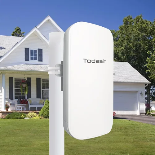 Miniatura 8 de Amplificador de señal WiFi de 1200 Mbps, cubre hasta 3500 pies cuadrados y 35 dispositivos, repetidor WiFi de doble banda de 2.4 y 5 GHz con puerto