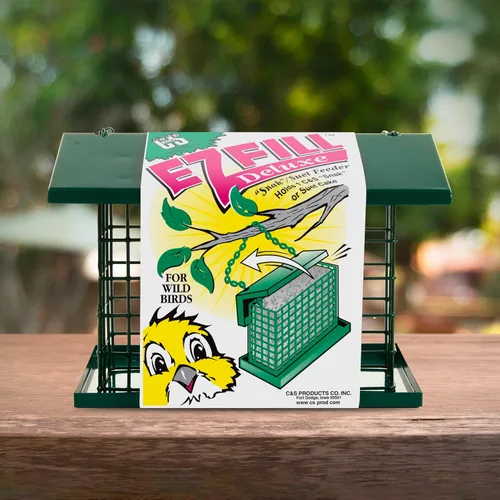 Miniatura 6 de C&S CS750 EZ Fill Comedero de bocadillos de lujo TM/sebo, Verde