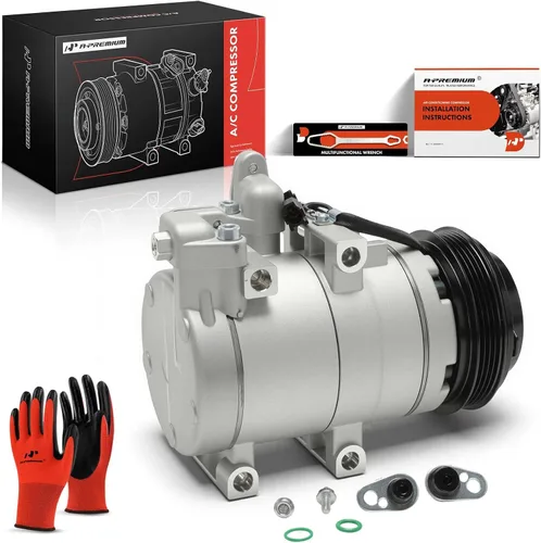 Miniatura 10 de A-Premium Compresor A/C con embrague compatible con Kia Sorento 3.5L 2003-2006
