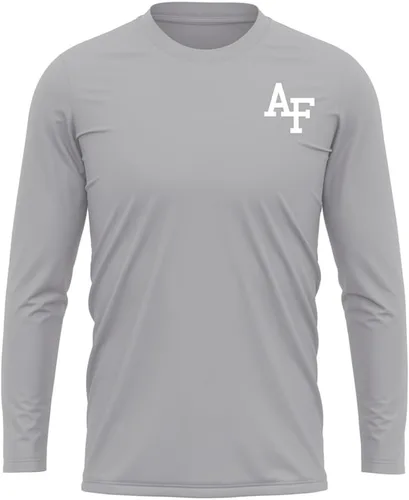 Miniatura 39 de Camisa deportiva de manga larga oficial de la NCAA Collegiate para hombre, con logotipo en el pecho izquierdo, colección Athletic Heather