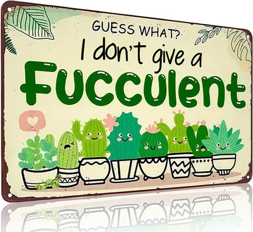 Miniatura 8 de Bestylez Regalos de Jardín Realmente Necesito Todas Estas Plantas Letreros Vintage de Jardinería para Jardín de Hogar, Invernadero, Salón