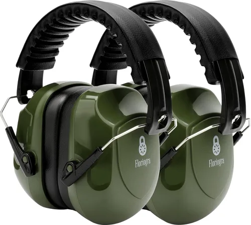 Miniatura 5 de Paquete de 2 auriculares con cancelación de ruido de 34dB para tiro, orejeras de protección auditiva, auriculares de protección auditiva, orejeras