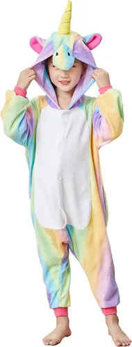 Miniatura 7 de Pijama unisex de unicornio para niños, disfraz de Halloween, regalo de cumpleaños
