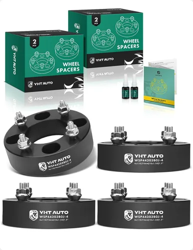 Miniatura 14 de YHTAUTO 4 piezas de espaciadores de rueda 4X110mm 2 pulgadas compatibles con modelos Honda, Yamaha, Suzuki, Bombardier, Kawasaki, espaciadores
