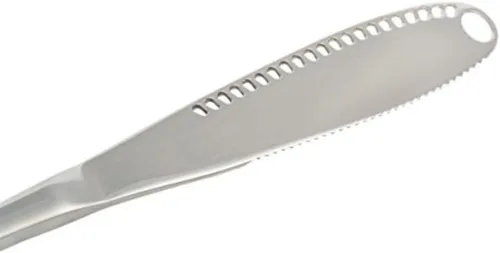 Miniatura 9 de Simple preading Esparcidor de mantequilla de acero inoxidable, cuchillo de mantequilla, utensilios de cocina 3 en 1 (10 juegos)