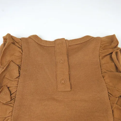 Miniatura 4 de HonestBaby Fashion Outfit Sets Tops and Bottoms 100% Organic Cotton for Baby and Toddler Girls