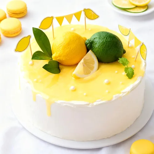 Miniatura 6 de DOITOOL Molde de silicona con forma de limón, moldes de limón de silicona para tartas 3D para hornear postre helado de gelatina