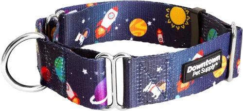 Miniatura 9 de Downtown Pet Supply - Collar Martingala para perros - Collar de entrenamiento para perros - Collar de perro grande, ancho y grueso - A prueba