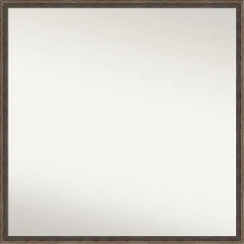 Miniatura 78 de Amanti Art Brown Bathroom Mirror for Over Sink, 23x41 Custom Made Hardwood Wedge Mocha Rectangle Vanity Mirror, Large Modern Wood Frame, Hangs