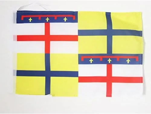 Miniatura 1189 de Bandera de México AZ FLAG, 45.7 x 30.5 cm, con cordones - Pequeñas banderas mexicanas de 30 x 45 cm - Bandera de 45.7 x 30.5 cm