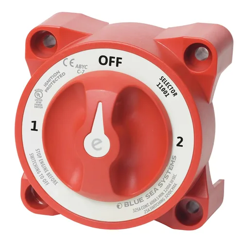 Interruptores de batería de 350 Amp E-Series de Blue Sea Systems