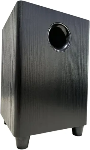 Subwoofer pasivo de 6.5 pulgadas, potencia de 100 W, graves pesados, potente sonido, fibra sintética, material de madera, altavoz pasivo para cine