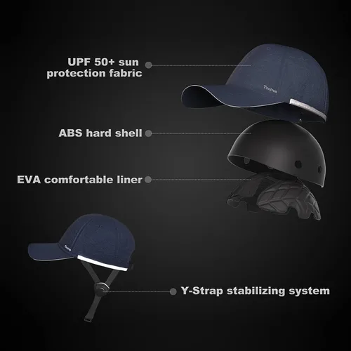 Miniatura 2 de Tontron Wasumer - Gorra para deportes acuáticos Gorra de kayak Gorra de rafting Sombrero de surf Casco de perfil bajo