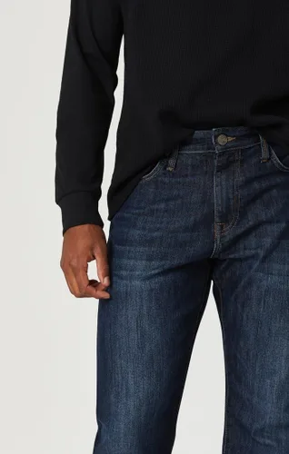 Miniatura 3 de Mavi Matt Mid Rise Pantalones vaqueros relajados de pierna recta para hombre