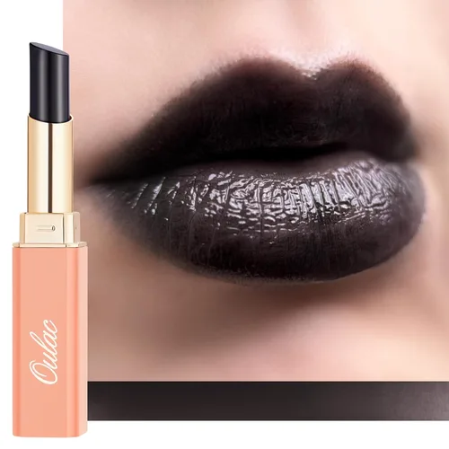 Miniatura 13 de Oulac Lápiz Labial Rosa Hidratante con Brillo - Lápiz Labial Hidratante Bálsamo Labial Tintado Brillante, Acabado Brillante Transparente Jugoso
