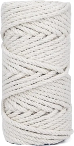 Miniatura 16 de Leecogo Cuerda de yute de 4.5 mm 30 metros de cuerda natural para manualidades, macramé, bricolaje, postes para gatos, reparación y recuperación