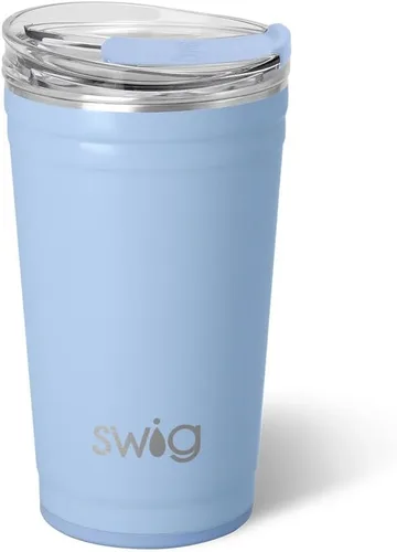 Miniatura 16 de Swig Life - Vaso aislante de 22 onzas, vaso de viaje para café con tapa, taza de viaje para café apta para portavasos, acero inoxidable (Aqua)