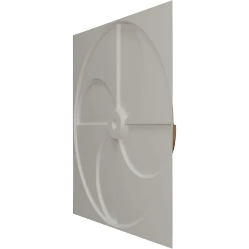 Miniatura 4 de Ekena Millwork Molino de viento EnduraWall decorativo 3D de 19 5/8 pulgadas de ancho x 19 5/8 pulgadas de alto, cobre envejecido