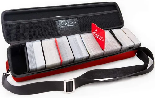 Miniatura 19 de Estuche verde para tarjetas de Quiver Time, perfecto para mazo MTG, caja de almacenamiento premium, para cartas coleccionables y almacenamiento
