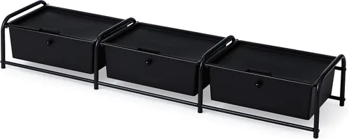 Miniatura 6 de Suprima® Almacenamiento Debajo de la Cama - Tapa 3 Sección - Blanco