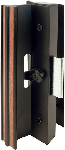 Miniatura 4 de Prime-Line C 1190 Manija de tirador para puerta corredera de vidrio, de 6-1/2 pulgadas a 6-5/8 pulgadas de centros de agujero, soportes de fundición