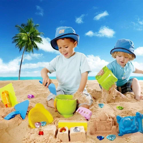Miniatura 7 de NLR [20 piezas de 1.58 pulgadas] Juguete de corazón grande para niños, juego de gemas acrílicas, juguete de búsqueda del tesoro pirata, relleno