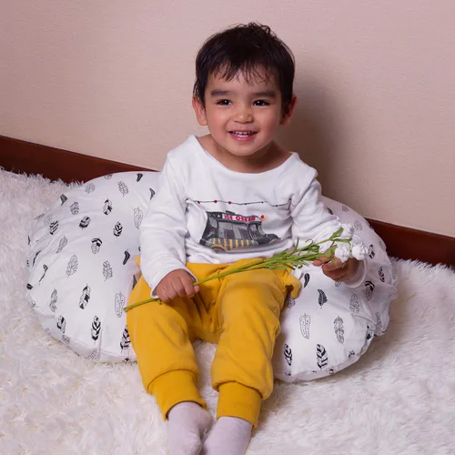 Miniatura 7 de ALVABABY - Funda de cojín de lactancia, suave y cómoda (2 unidades)