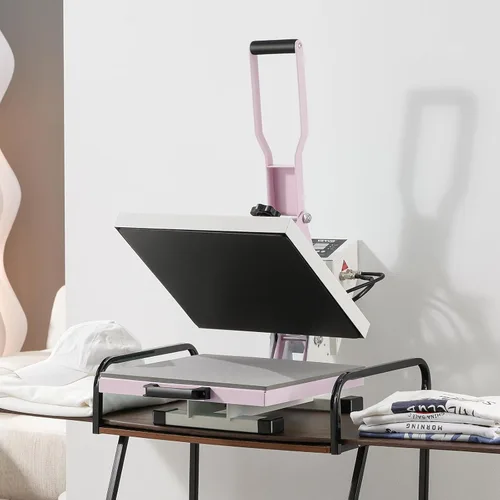 Miniatura 8 de Prensa de calor VEVOR, máquina de prensa de calor digital de 15 x 15 pulgadas, máquina de transferencia de calor deslizable, calentamiento rápido