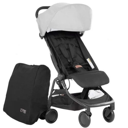 Miniatura 7 de Mountain Buggy Nano V3 Cochecito (Plata)