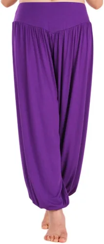 Miniatura 81 de Pantalones de algodón modal para mujer de AvaCostume, pantalones suaves para practicar yoga o deportes.