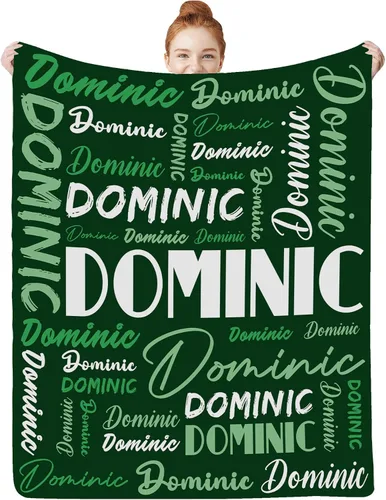 Miniatura 39 de Manta personalizada con nombre para bebés, niños y niñas, mantas de bebé personalizadas con nombre para adultos y niños, manta personalizada