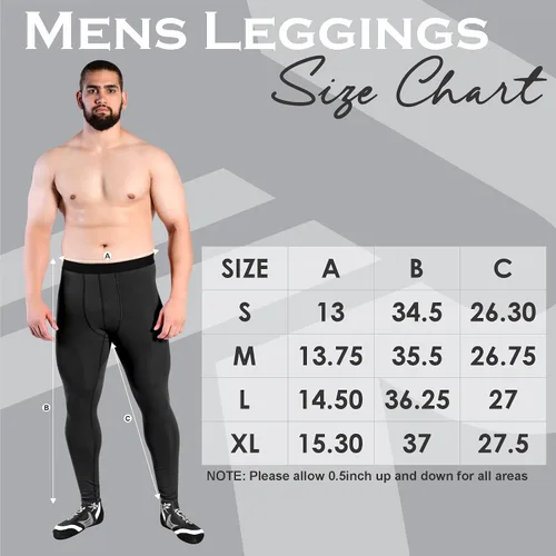 Miniatura 36 de Roar MMA - Pantalones de compresión para entrenamiento de gimnasio