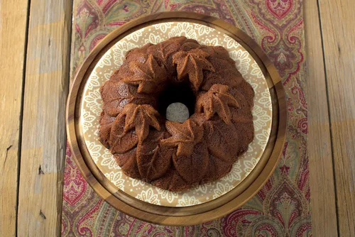 Miniatura 2 de Nordic Ware Cosecha Hojas Bundt Pan, Bronce