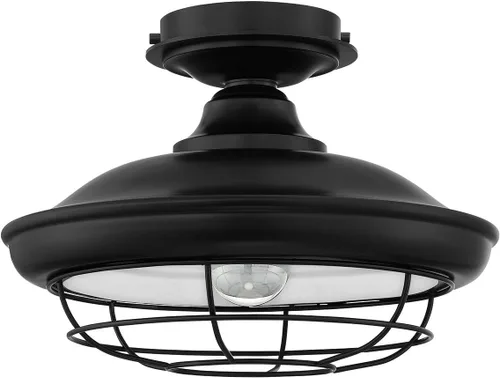 Miniatura 4 de Charleston - Aplique de pared con 4 luces, color negro mate, accesorio para baño: 10014