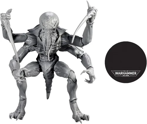 Miniatura 7 de McFarlane Toys Warhammer 40,000 Ymgarl Genestealer - Figura de acción de 7 pulgadas con accesorio